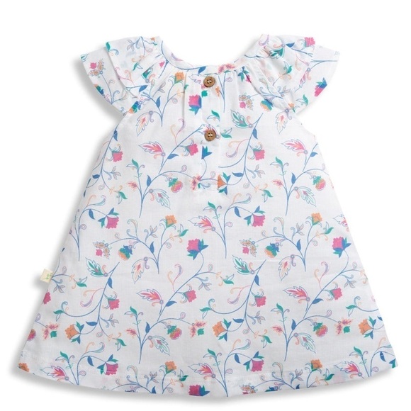 Tiny Twig Australia Lightweight Organic Cotton Dress Sz 12-18 M - Picture 2 of 11